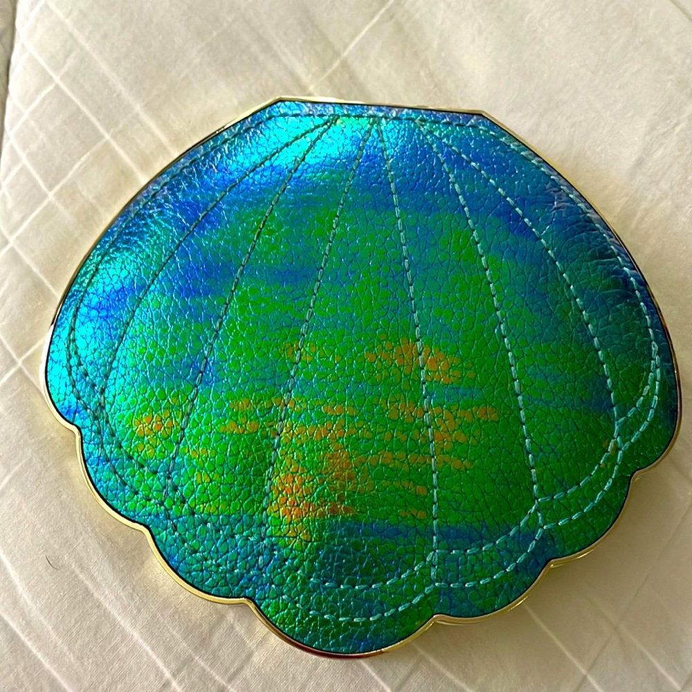 Seashell eyeshadow collection -Tarte. I bought this for the iridescent seashell.